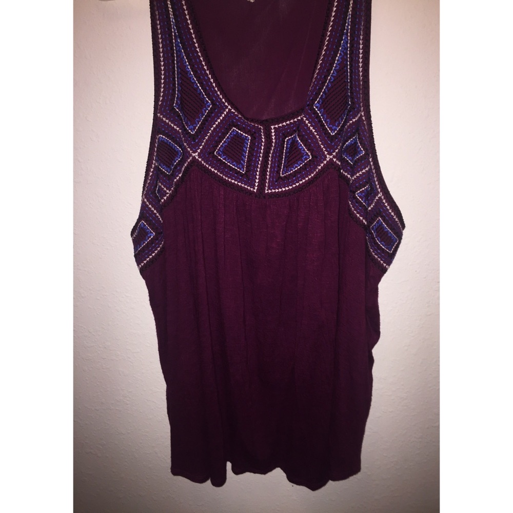 Purple Tank top blouse